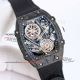 replica Richard Mille M 27-05 Flying Tourbillon Rafael Nadal black case black strap watch (8)_th.jpg